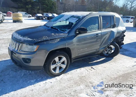 2012 Jeep Compass Latitude from USA, damaged, VIN 1C4NJDEB0CD564068